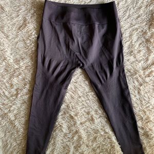 Dark purple/grey workout leggings